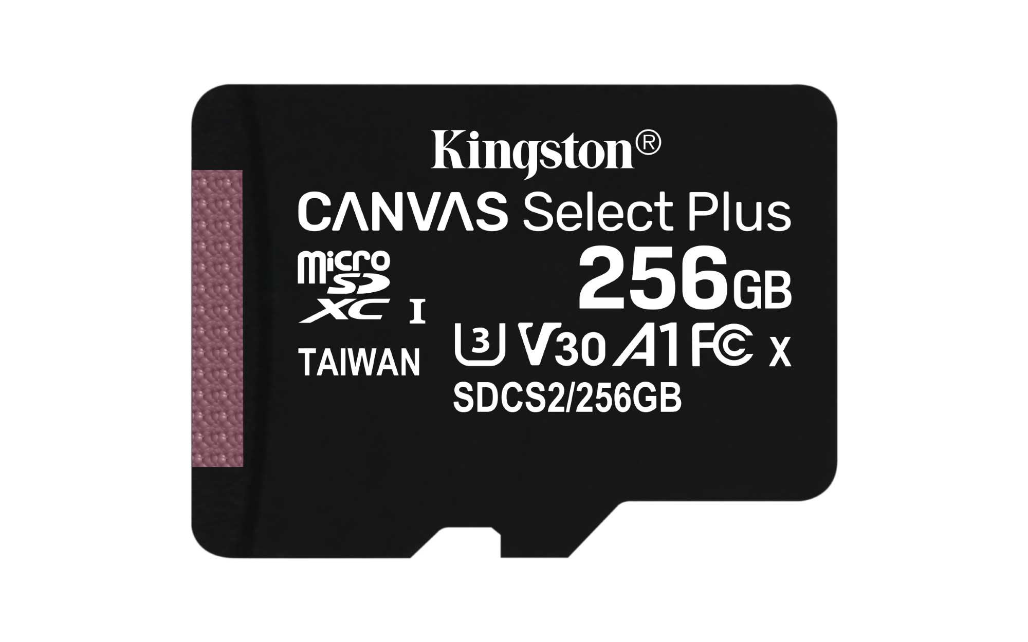 купить Карта памяти Kingston 256GB microSDXC Canvas Select Plus 100R A1 C10 Card + Adapter, SDCS2/256GB в Алматы