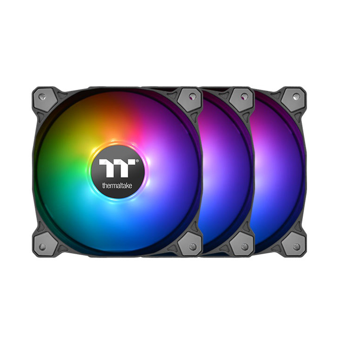 купить Кулер для компьютерного корпуса Thermaltake Pure Plus 14 RGB TT Premium Edition (3-Fan Pack) в Алматы