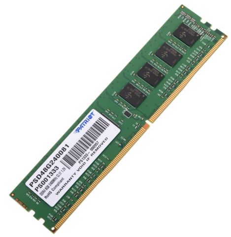 купить Оперативная память SODIMM DDR4 PC-19200 (2400 MHz)  8Gb PATRIOT V2(память для ноутбуков) <1x8, 1.2V> в Алматы