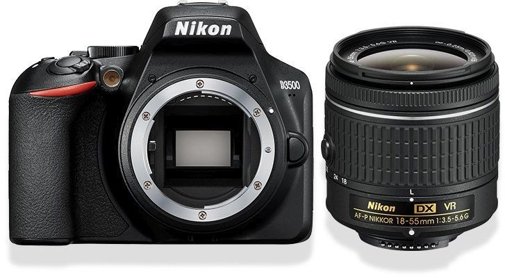 купить Фотоаппарат зеркальный Nikon D3500 Kit 18-55VR AF-P в Алматы