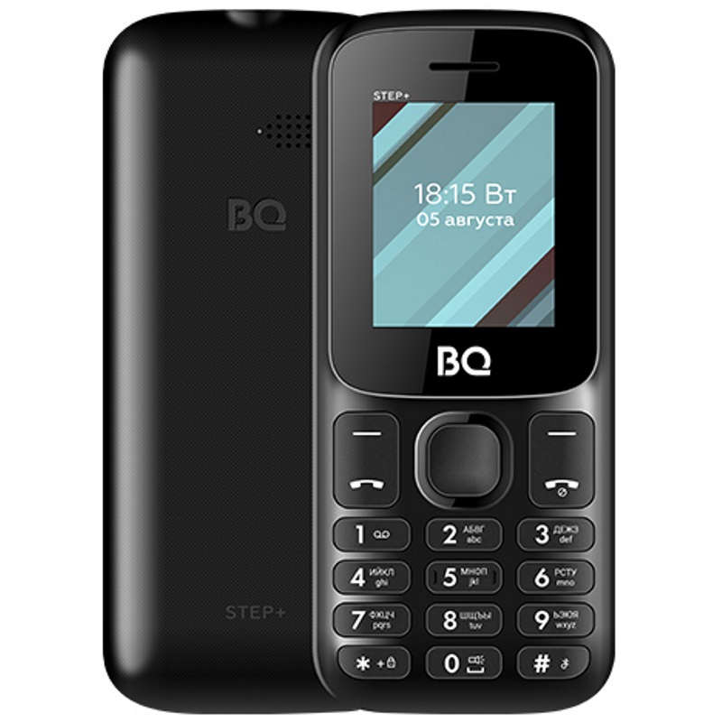 купить Мобильный телефон BQ-1848 Step+ Чёрный /  в Алматы