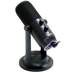 купить Микрофон Thronmax M2P-B Mdrill One Pro Jet Black 96kHz <конденсаторный, всенаправленный, Type C plug, 3.5mm, RGB> в Алматы