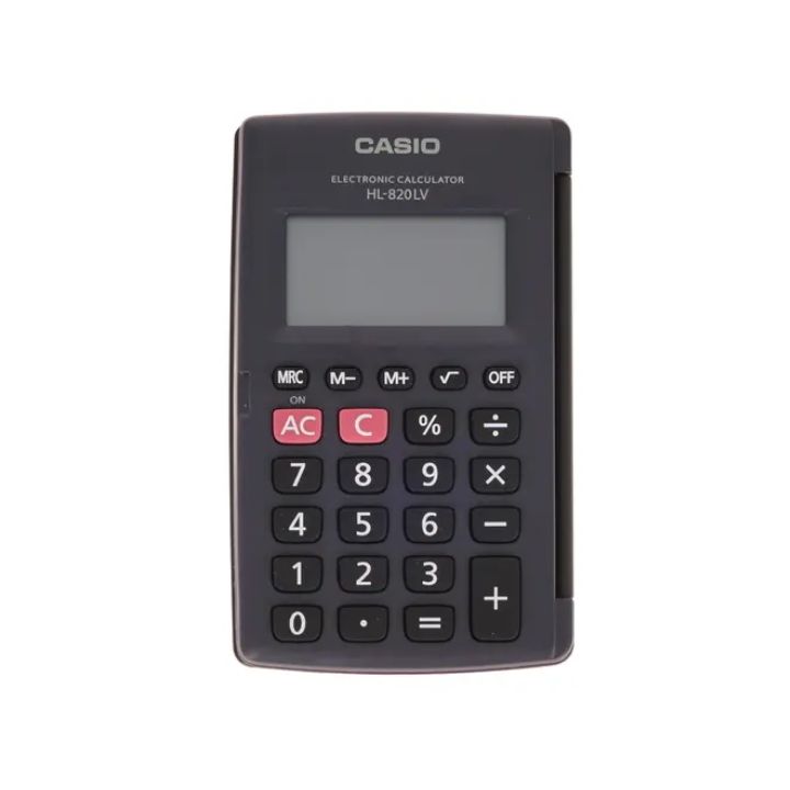 купить Калькулятор карманный CASIO HL-820LV-BK-W-GP в Алматы