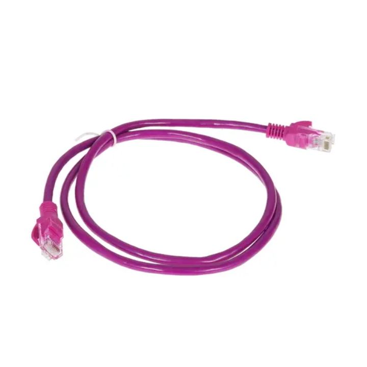 купить Патч-корд UTP Cablexpert PP12-1M/V кат.5e, 1м, литой, многожильный (фиолетовый) в Алматы
