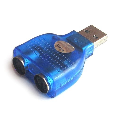 купить Переходник V-T CN26 с USB на 2*PS/2 в Алматы
