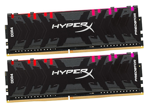 купить Память оперативная DDR4 Desktop HyperX Predator HX430C15PB3AK2/16, 16GB, RGB, KIT в Алматы