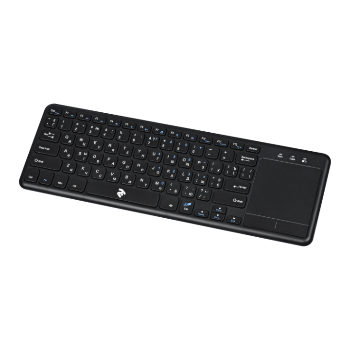 купить Клавиатура 2E Touch Keyboard KT100 WL BLACK в Алматы