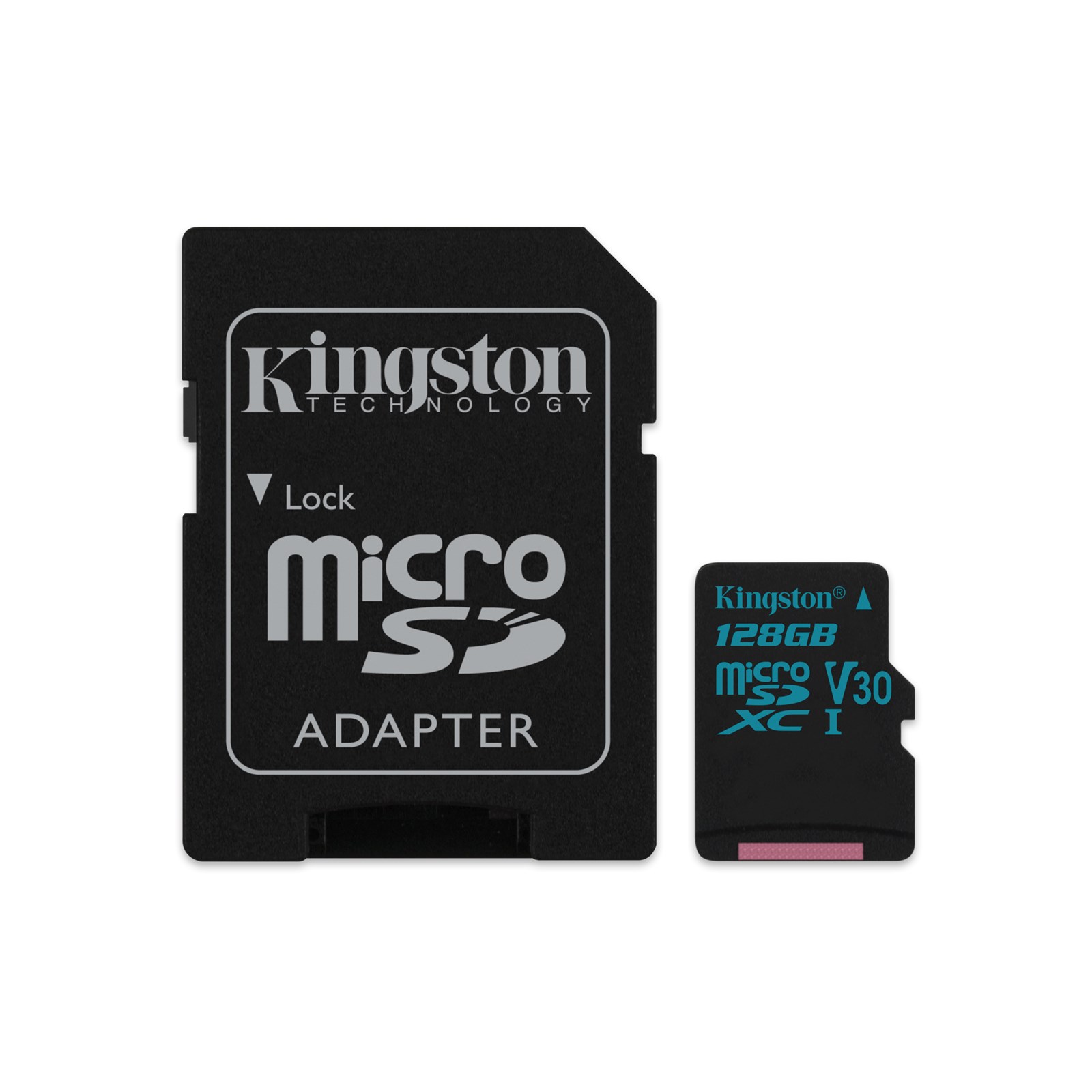 купить Карта памяти MicroSD 128GB Class 10 U3 Kingston SDCG2/128GB в Алматы