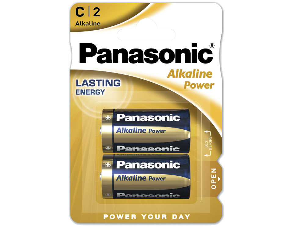 купить Батарейка щелочная PANASONIC Alkaline Power С/2B /  в Алматы