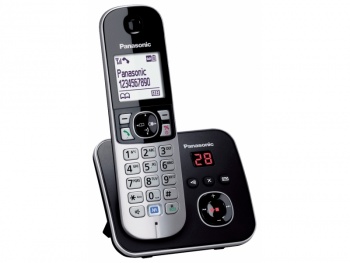 купить KX-TG6821CAB Беспроводной телефон стандарта Dect Panasonic в Алматы
