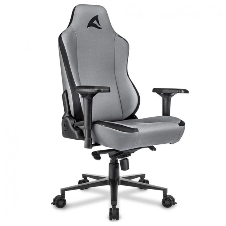 купить Игровое кресло Sharkoon Skiller SGS40 Black/Gray <Cинтетическая кожа, Газлифт 4, подлокотник 4D> в Алматы