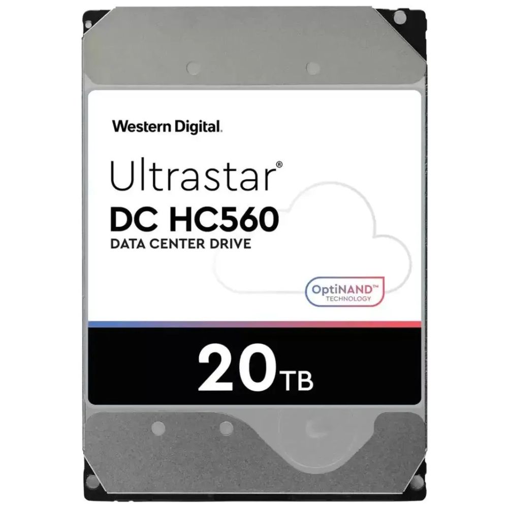 купить Жесткий диск WD Ultrastar DC HC560 WUH722020ALE6L4 20ТБ в Алматы