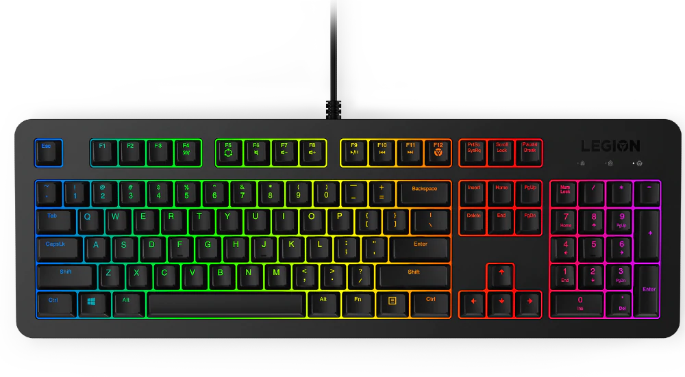 купить Клавиатура Lenovo Legion K300 RGB Gaming Keyboard в Алматы