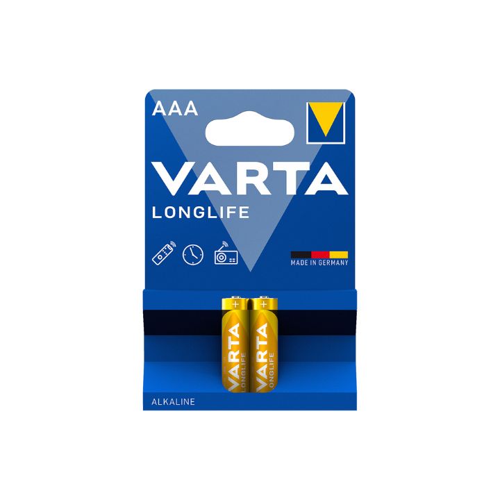 купить Батарейка VARTA Longlife Micro 1.5V - LR03/ AAA (2 шт) в Алматы