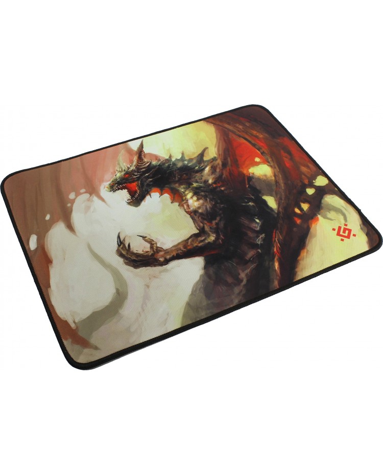 купить Коврик для мышки игровой Defender Dragon Rage M 360x270x3 мм, ткань + резина в Алматы