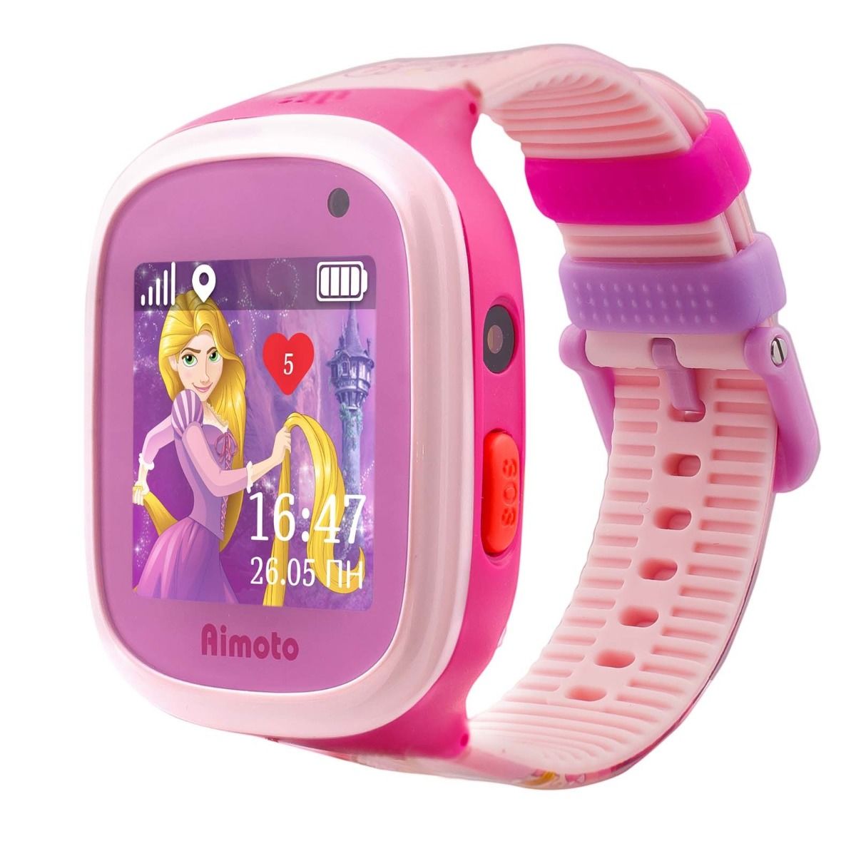 купить Смарт часы Aimoto Disney Рапунцель c доп.ремешком в Алматы