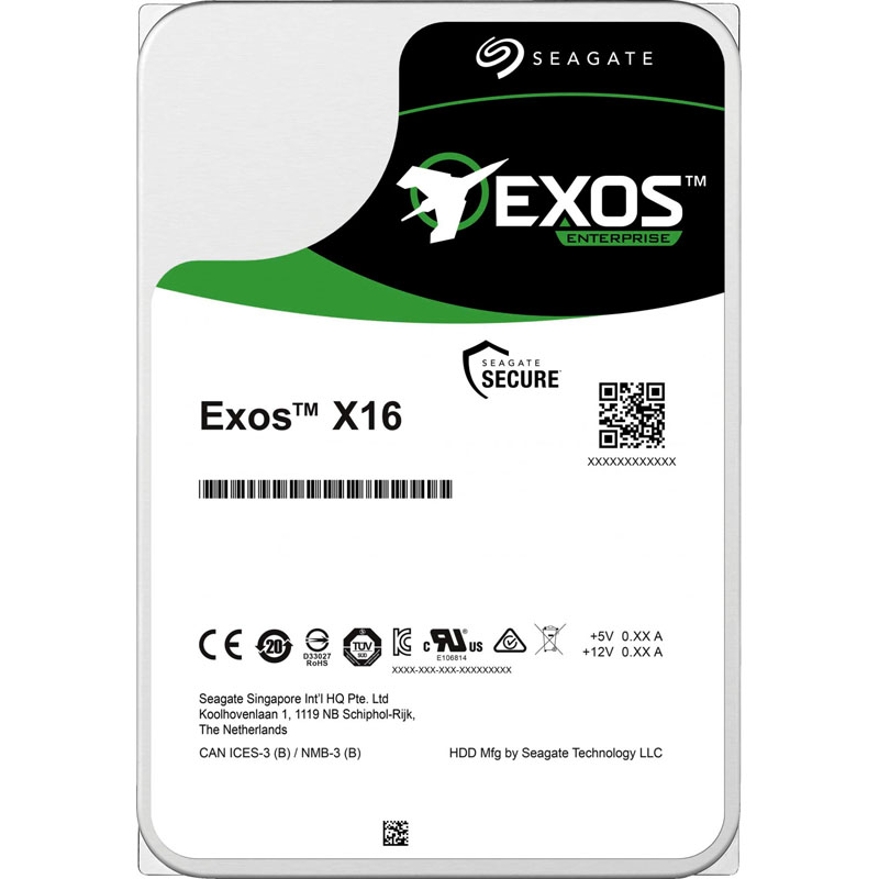 купить Жёсткий диск HDD 10 Tb SATA 6Gb/s Seagate Exos X14 ST10000NM001G 3.5* 7200rpm 256Mb																											 в Алматы