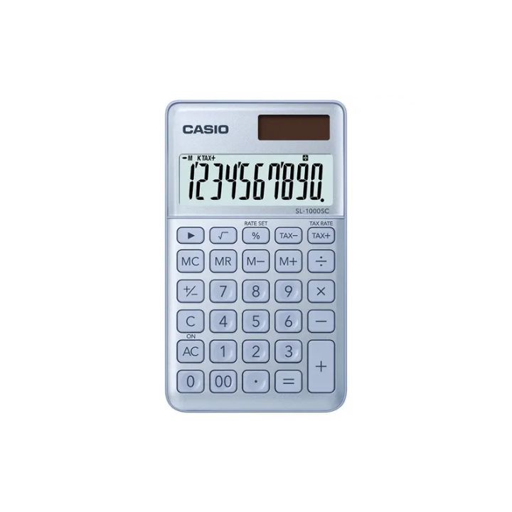 купить Калькулятор карманный CASIO SL-1000SC-BU-W-EP в Алматы