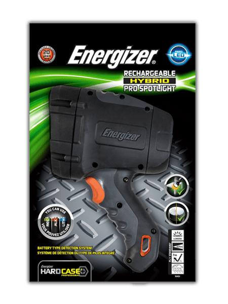 купить Фонарь Energizer ударопрочный прожекторный Hard  case pro Rechargeable Hibrid  в Алматы