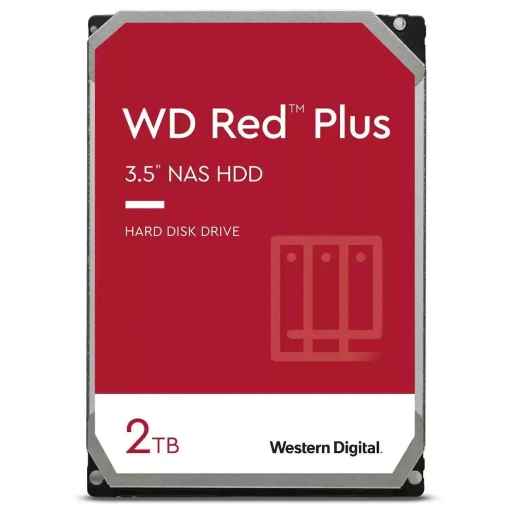 купить Жесткий диск для NAS систем HDD  2Tb Western Digital RED Plus WD20EFPX в Алматы