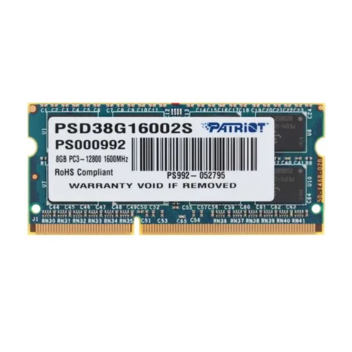 купить Модуль памяти для ноутбука Patriot SL PSD38G16002S DDR3 8GB в Алматы