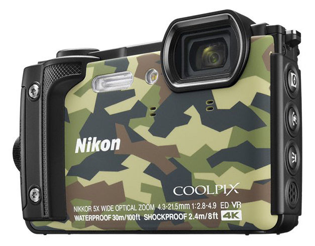 купить Фотоаппарат компактный Nikon COOLPIX W300 камуфляж в Алматы