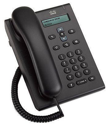 купить CP-3905= IP телефон Cisco Unified SIP Phone 3905, Charcoal, Standard Handset REFURBISHED в Алматы