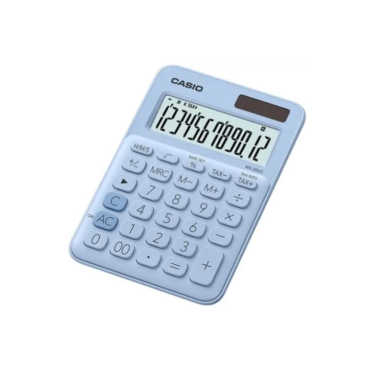 купить Калькулятор настольный CASIO MS-20UC-LB-W-EC в Алматы