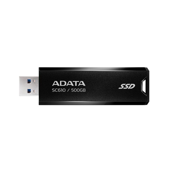 купить Внешний SSD диск ADATA 500GB SC610 Черный SC610-500G-CBK/RD в Алматы
