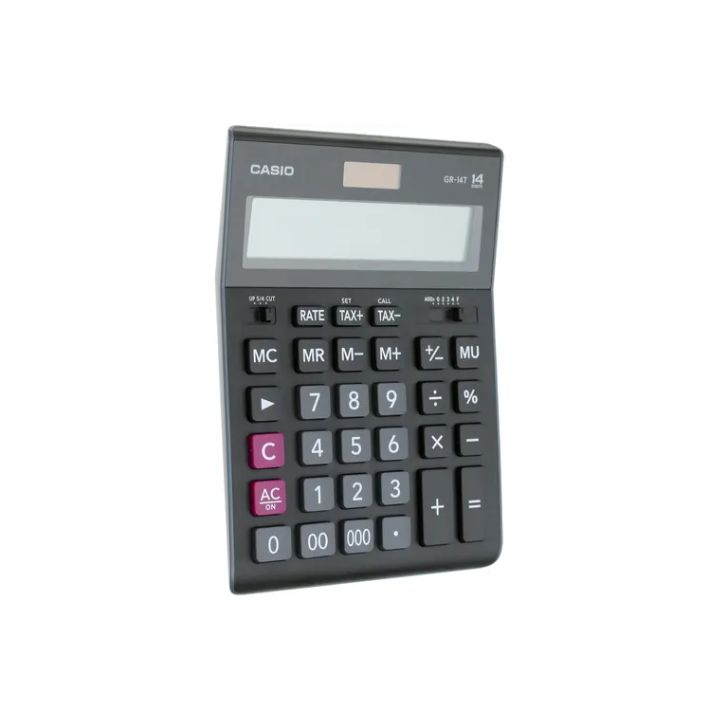 купить Калькулятор настольный CASIO GR-14T-W-EP в Алматы