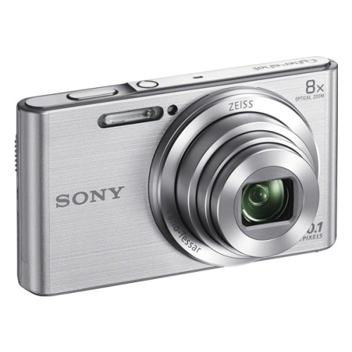 купить Фотоаппарат компактный Sony DSC-W830 серебро в Алматы