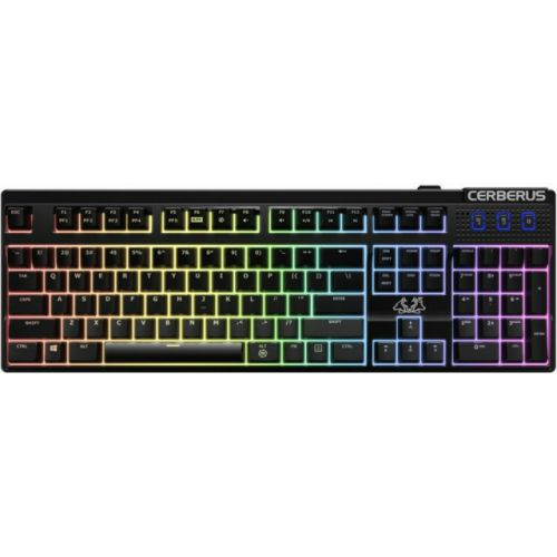 купить Игровая клавиатура ASUS CERBERUS MECH RGB, mechanical, RGB LED backlit, ultra-durable, 90YH0193-B2RA00 в Алматы