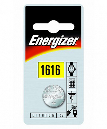 купить Элемент питания Energizer CR1616 -1 штука в блистере. в Алматы