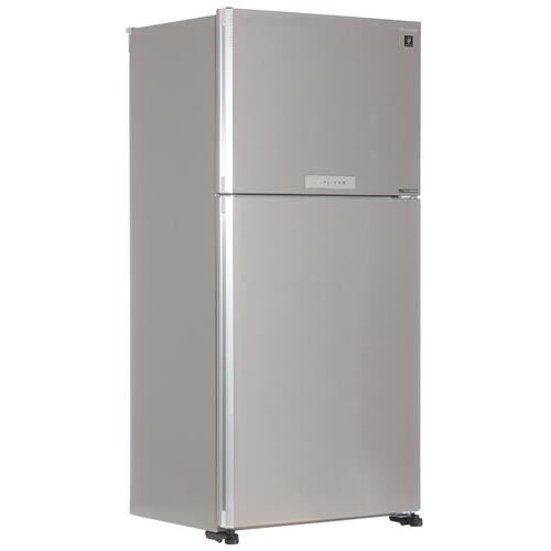 купить Холодильник Sharp SJXG60PMSL с верхним расположением морозильной камеры, silver (600(422+178),A++,Full No Frost/Hybrid Cooling/Extra-Cool, J-TECH Inverter, 865 x1870 x740) в Алматы
