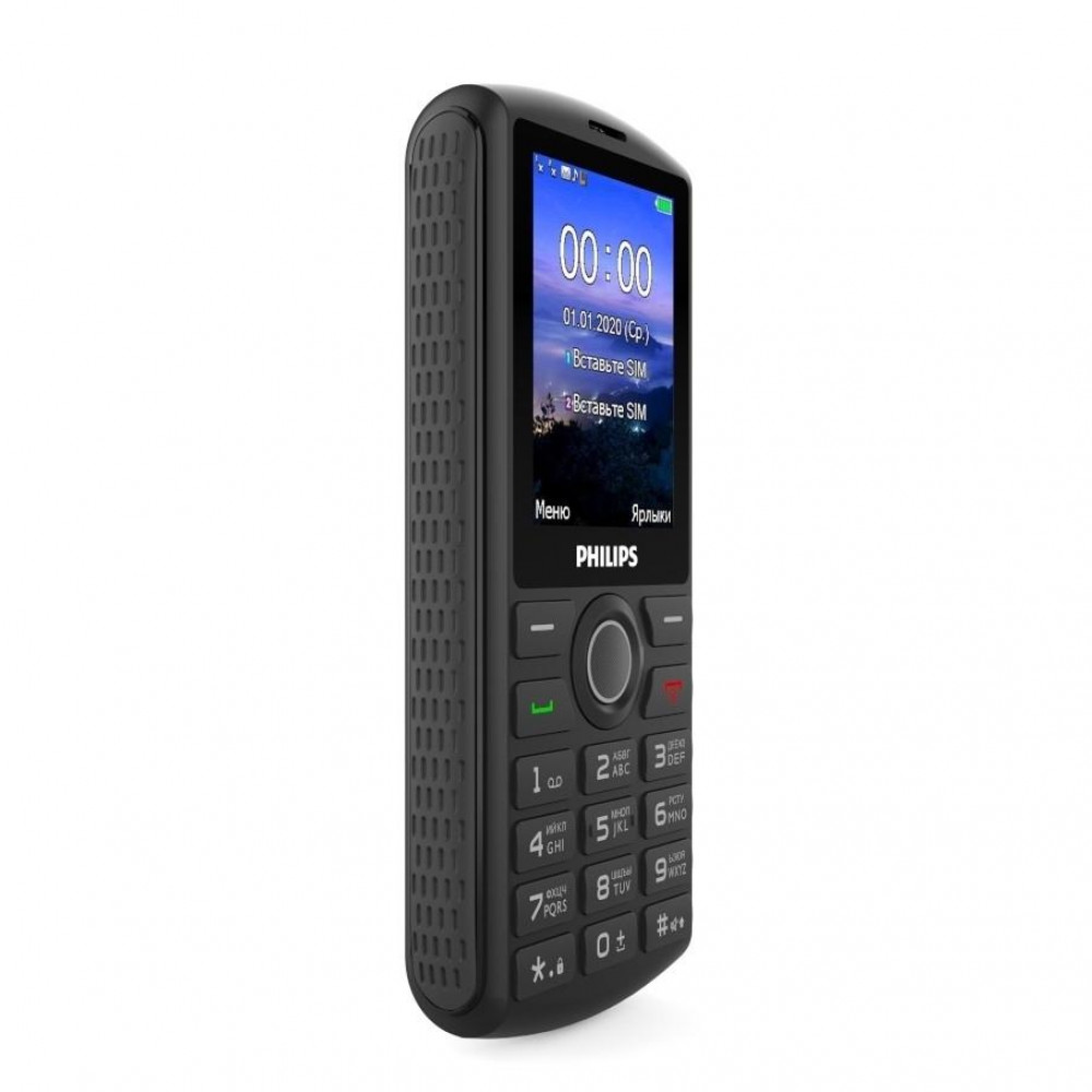 купить Мобильный телефон Philips Xenium E218 темно-серый в Алматы