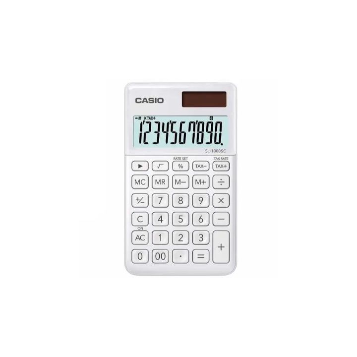 купить Калькулятор карманный CASIO SL-1000SC-WE-W-EP в Алматы