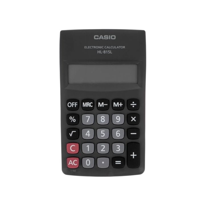 купить Калькулятор карманный CASIO HL-815L-BK-W-GP в Алматы