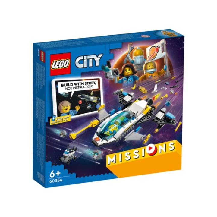 купить Конструктор LEGO City Missions Миссии исследования Марса на космическом корабле в Алматы