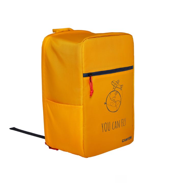 купить CANYON cabin size backpack for 15.6" laptop,polyester,yellow в Алматы