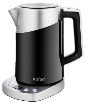 купить Электрический чайник Kitfort KT-660-2 чёрный в Алматы