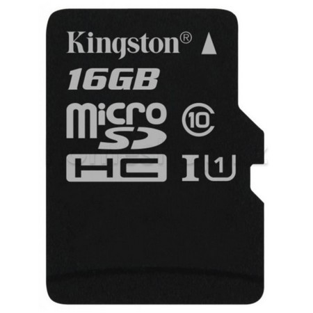 купить Карта памяти MicroSD 16GB Class 10 U1 Kingston SDCS/16GB в Алматы