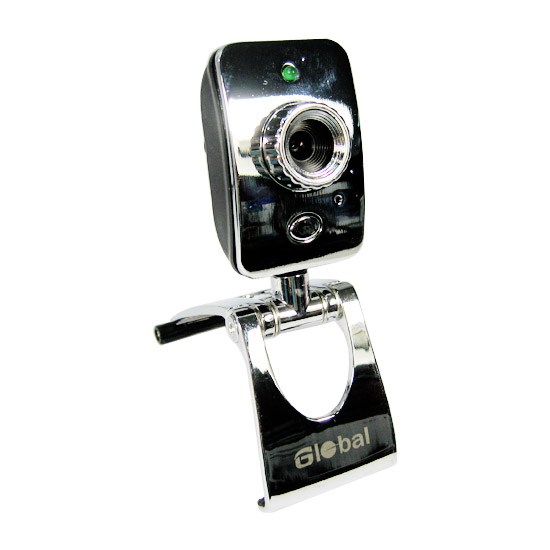 купить Веб Камера, Global, S-60, USB 2.0, CMOS, 800x600, 1.3 Mpx, Микрофон, Хромированная, Крепление: усиленный металлический механизм для установки на любой LCD монитор в Алматы