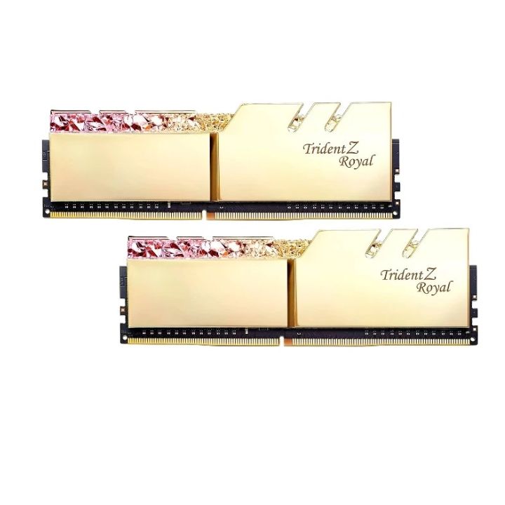 купить Комплект модулей памяти G.SKILL TridentZ Royal F4-3200C16D-32GTRG DDR4 32GB (Kit 2x16GB) 3200MHz в Алматы