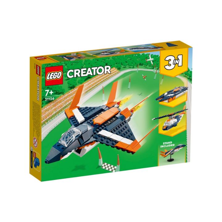 купить Конструктор LEGO Creator Сверхзвуковой самолёт в Алматы