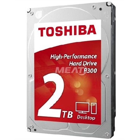 купить Жесткий диск HDD 2Tb TOSHIBA Р300 SATA 6Gb/s 7200rpm 64Mb 3.5* HDWD120EZSTA Retail                                                                                                                                                                         в Алматы