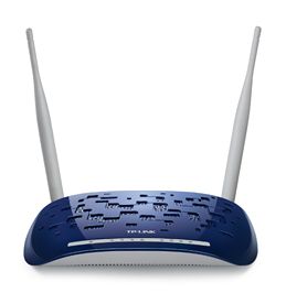 купить Модем беспроводной ADSL2  300M Tp-Link TD-W8960N(RU) <300M Wireless ADSL2 router,Broadcom,ADSL2 ,4-port Switch,VPN> в Алматы