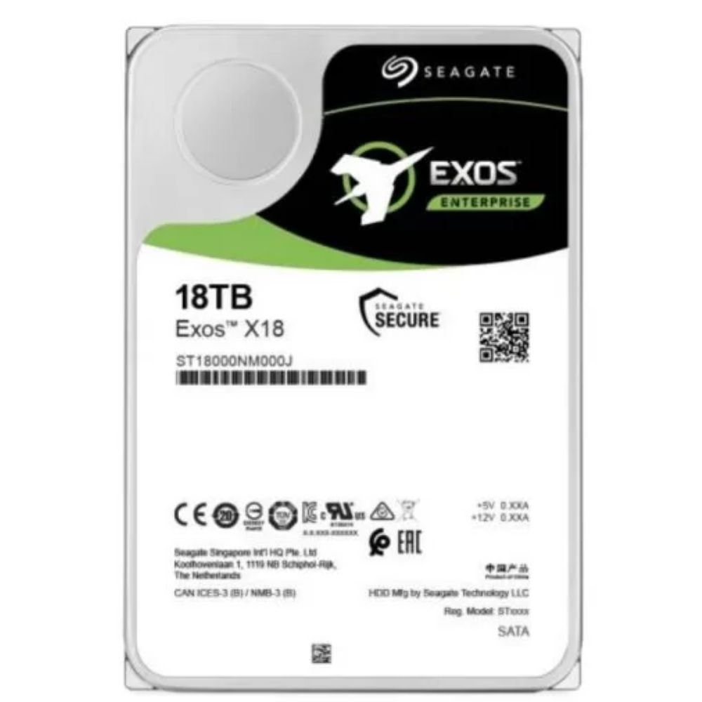 купить SEAGATE HDD Server Exos X18 512E/4kn ( 3.5*/ 18TB/ SAS 12Gb/s / 7200rpm) в Алматы