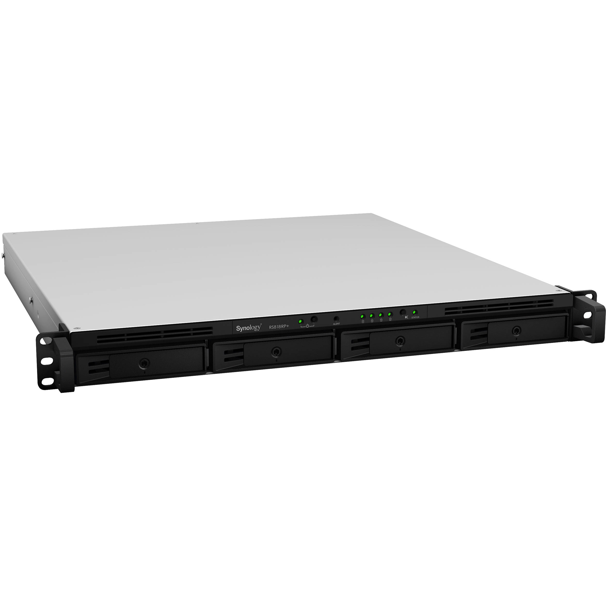 купить Сетевой NAS-сервер, Synology RS818+ 4xHDD 1U NAS-сервер All-in-1 в Алматы