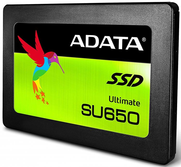 купить Твердотельный накопитель SSD 960 Gb SATA 6Gb/s ADATA Ultimate SU650  ASU650SS-960GT-R 2.5* 3D TLC в Алматы