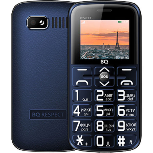 купить Мобильный телефон BQ-1851 Respect Синий  в Алматы